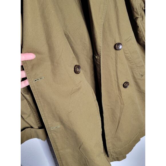 Silence + Noise UO Green Utility Jacket NEW Women's Medium - Picture 3 of 11